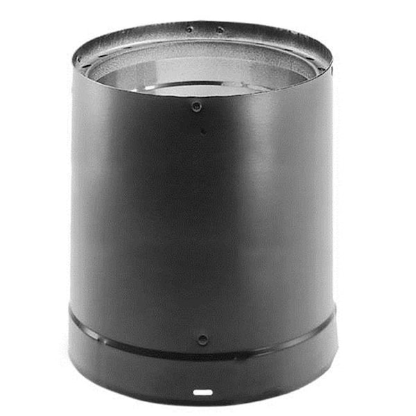 Duravent DuraVent 8618 Black Close Clearance Double Wall Stove Pipe